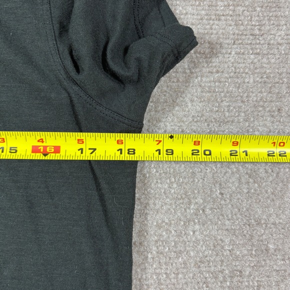 Lululemon Mens Evolution Polo Shirt Short Sleeve Dark Grey Black Heathered - Picture 4 of 5